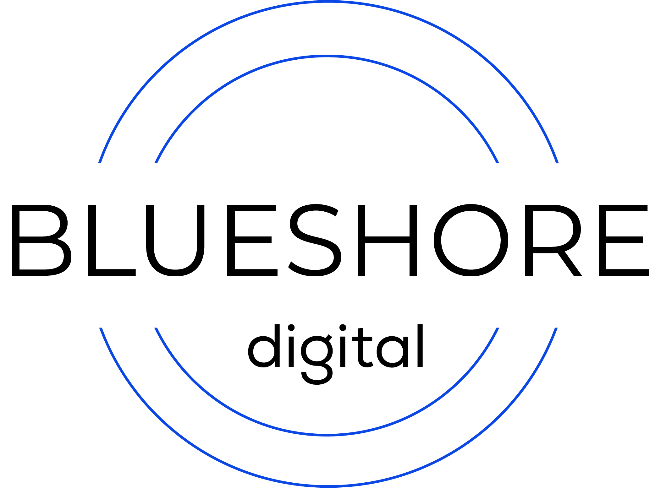 Blueshore digital logo